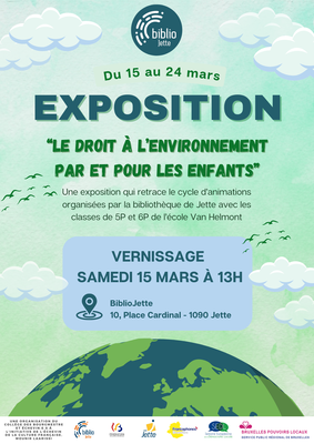 Expo droit à l’environnement   Affiche